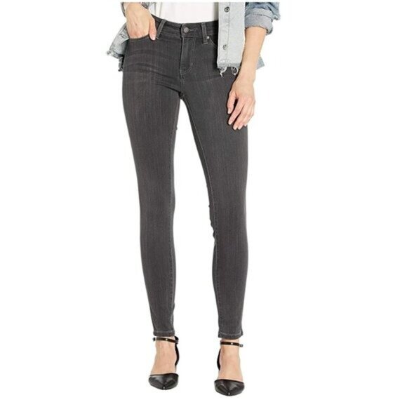 NWT Liverpool Abby Skinny Jeans in Meteorite Wash 4/27 Petite - Picture 1 of 9